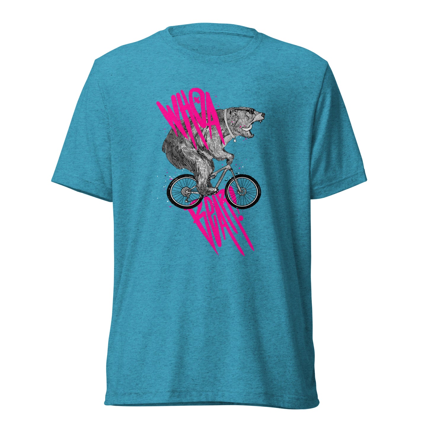 Whoa Bear! on Bike
